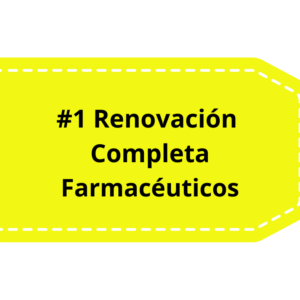 Oferta 1-Renovación Completa para Farmacéuticos (36 Horas)
