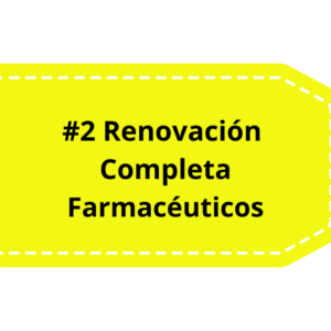 Oferta 2- Renovación Completa para Farmacéuticos (37 Horas)